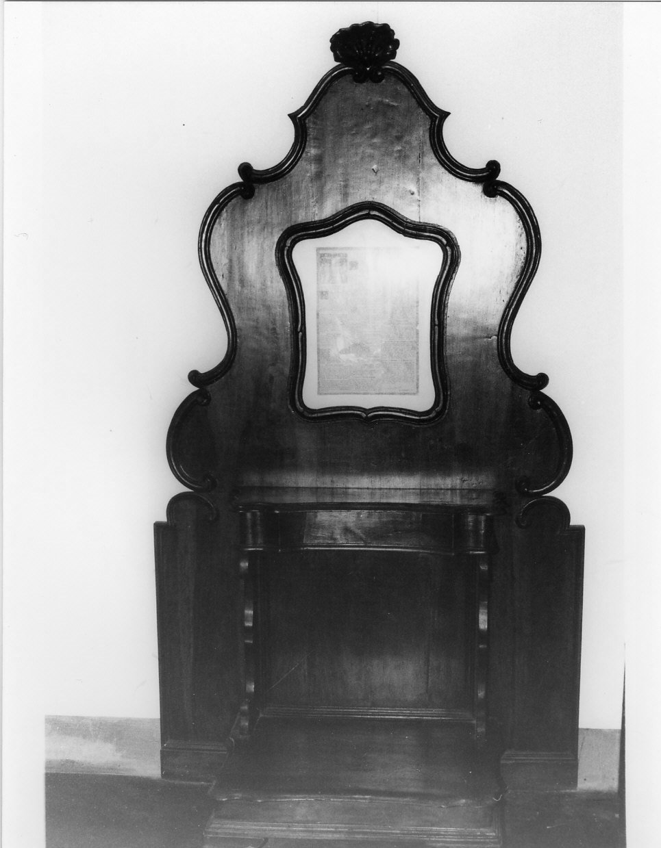 inginocchiatoio, opera isolata - manifattura ligure (prima metà sec. XVII)