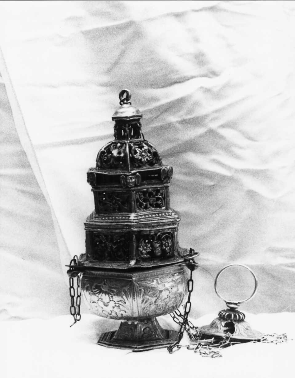 turibolo, opera isolata - manifattura ligure (prima metà sec. XVII)