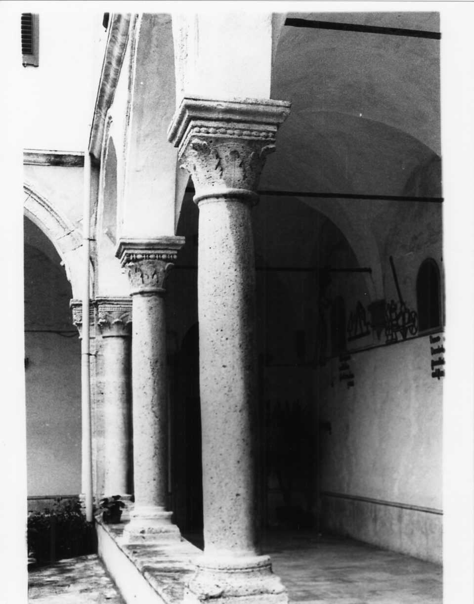 colonna, opera isolata - manifattura ligure (sec. XVI)