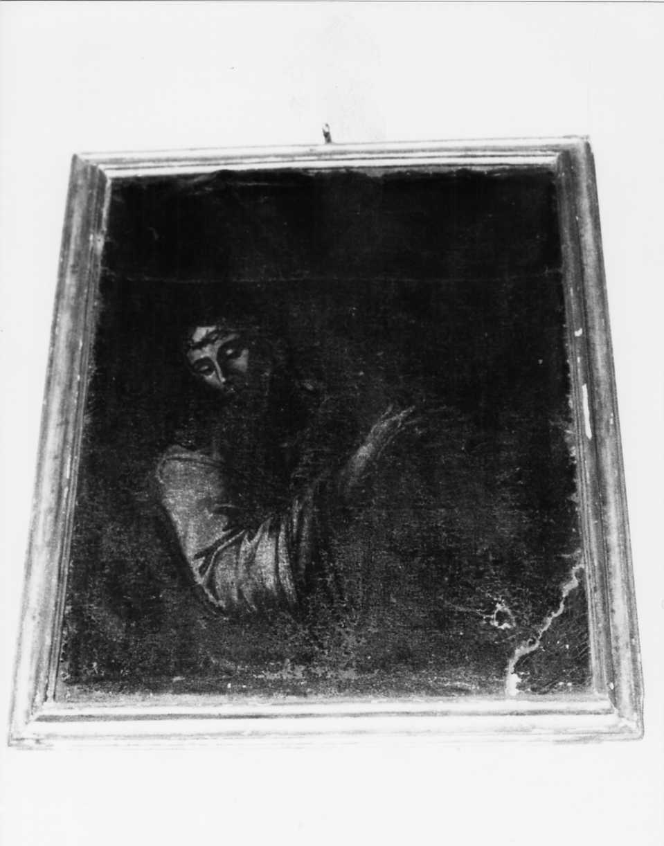 Cristo portacroce (dipinto, opera isolata) - manifattura ligure (seconda metà sec. XIX)