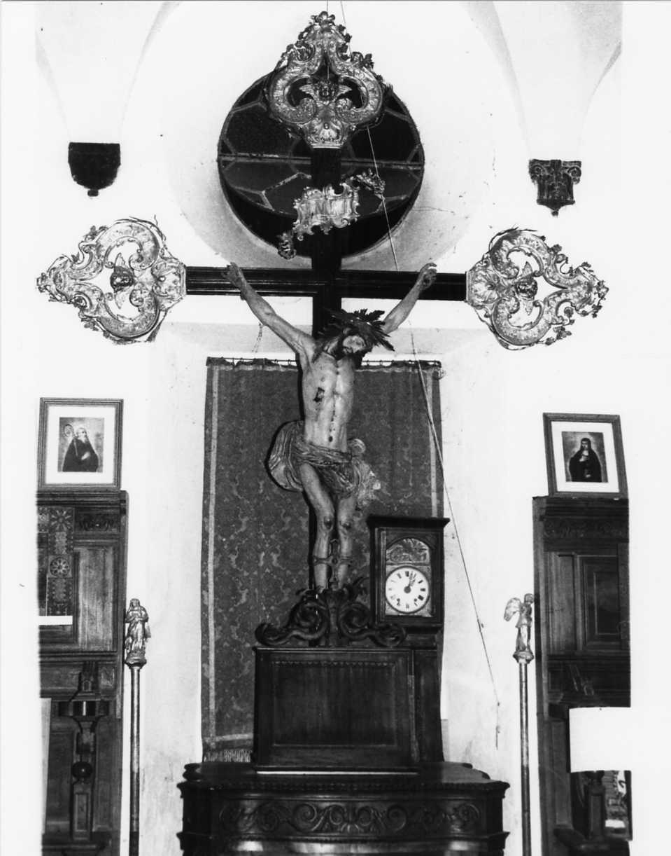 crocifisso, opera isolata - manifattura ligure (sec. XVIII)