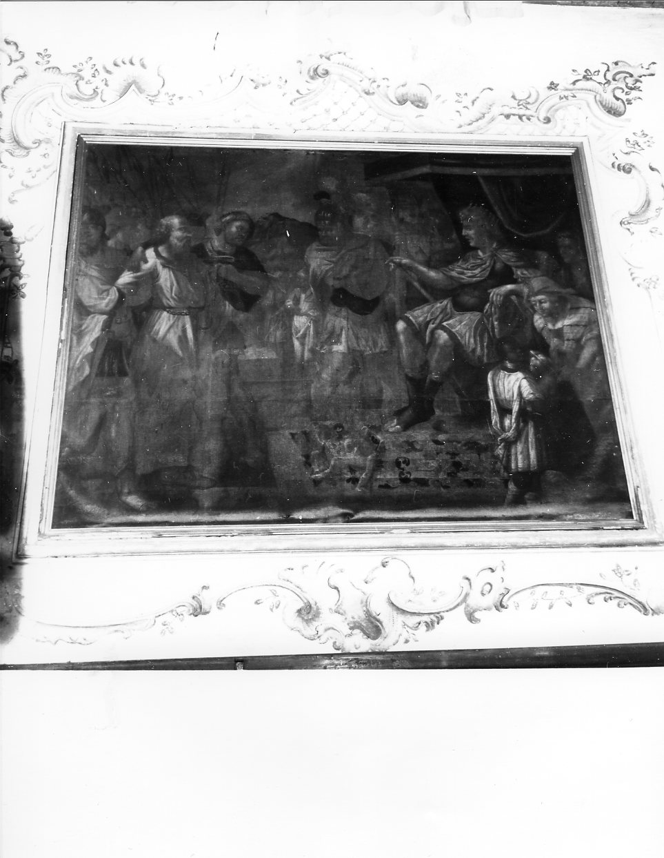 San Bartolomeo al cospetto di re Astiage (dipinto, ciclo) - ambito genovese (sec. XVII)