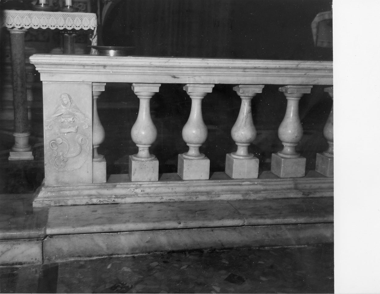 balaustrata, opera isolata - manifattura ligure (sec. XVII)