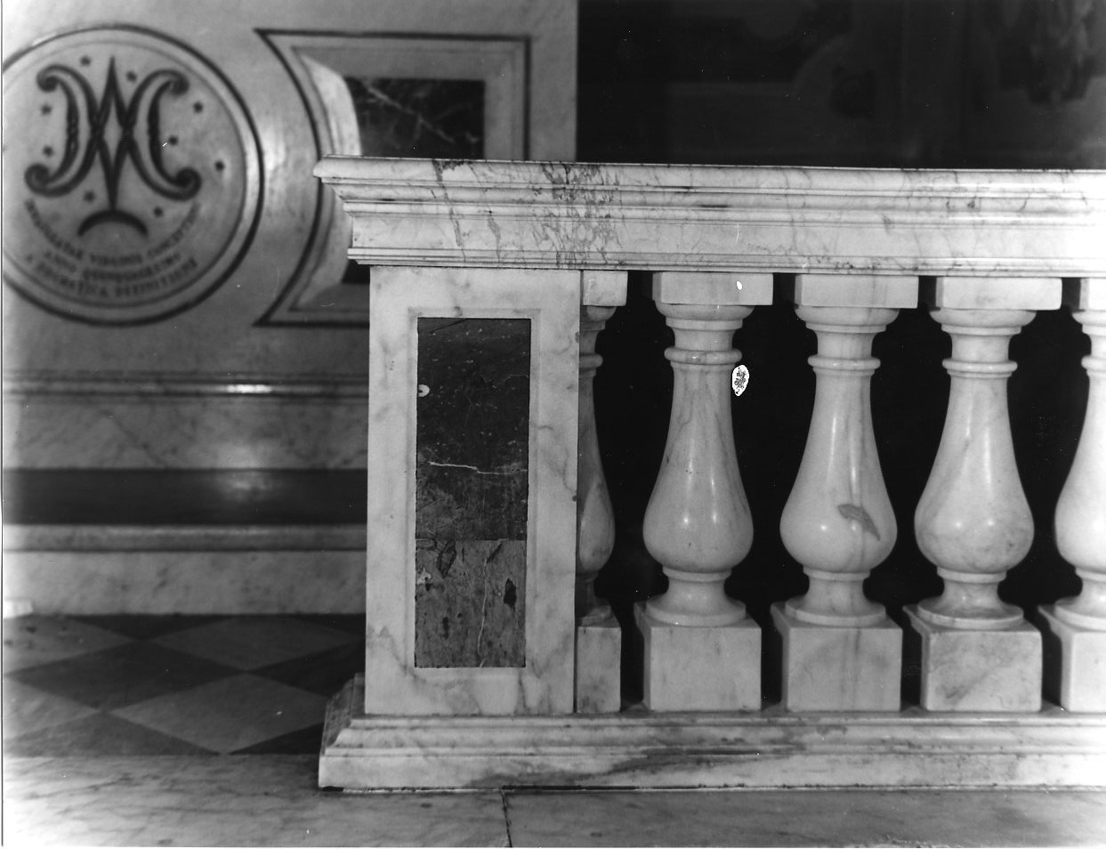 balaustrata, opera isolata - manifattura ligure (inizio sec. XX)