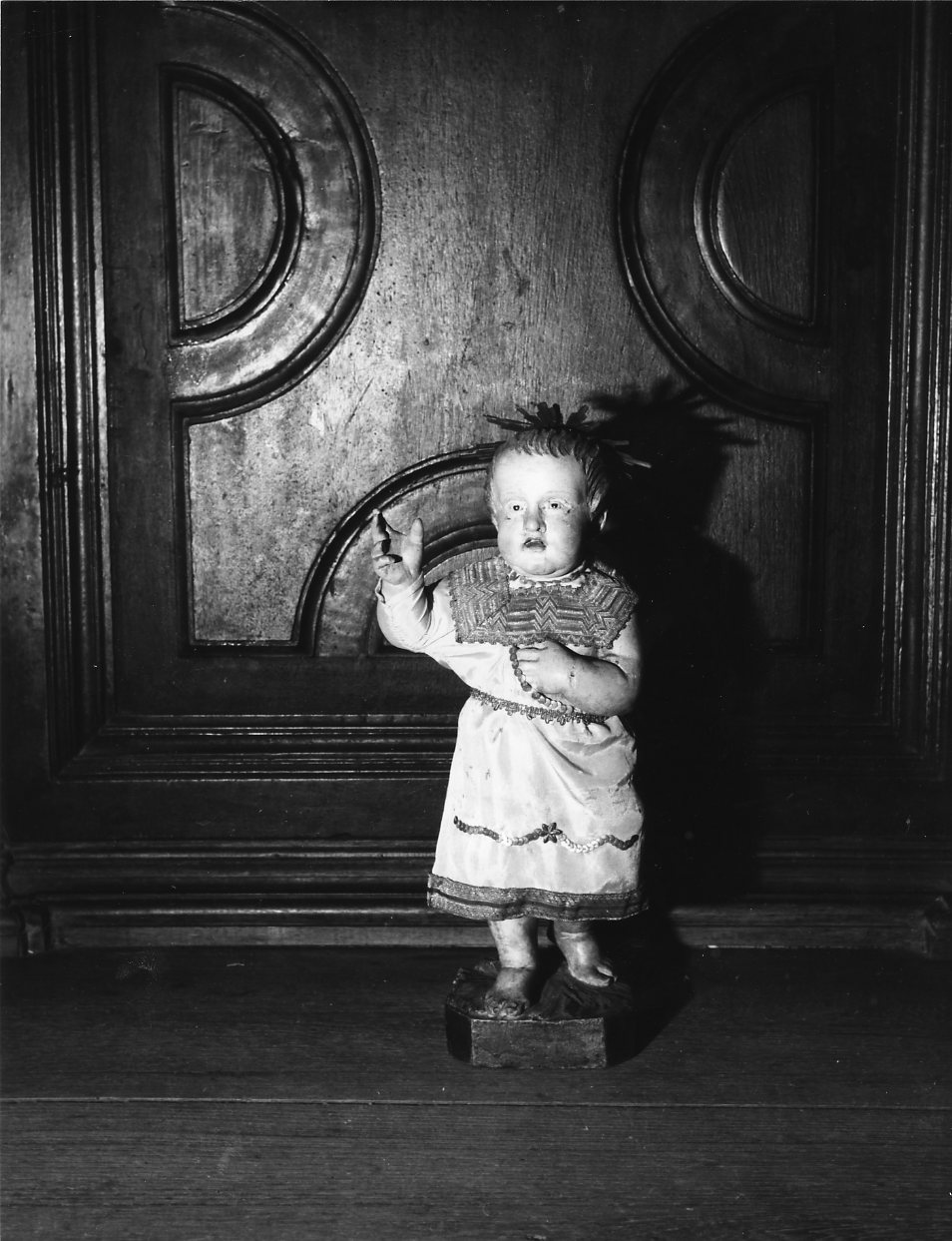 Gesù Bambino (scultura, opera isolata) - manifattura ligure (sec. XIX)