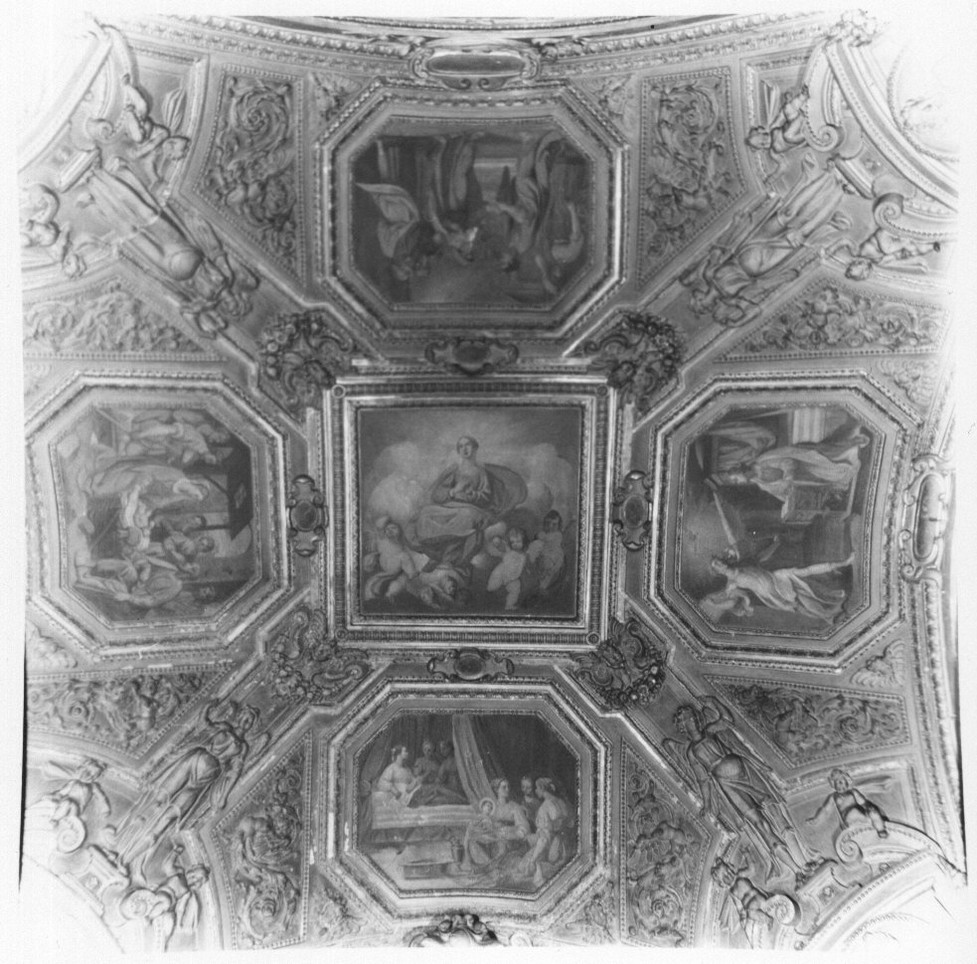 storie della vita di Maria Vergine (dipinto, ciclo) di Castello Bernardo (sec. XVII)