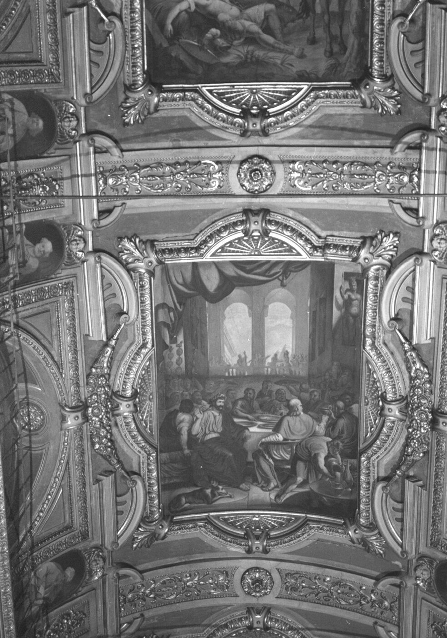 banchetto (dipinto, ciclo) di Fontana Giovanni (sec. XIX)