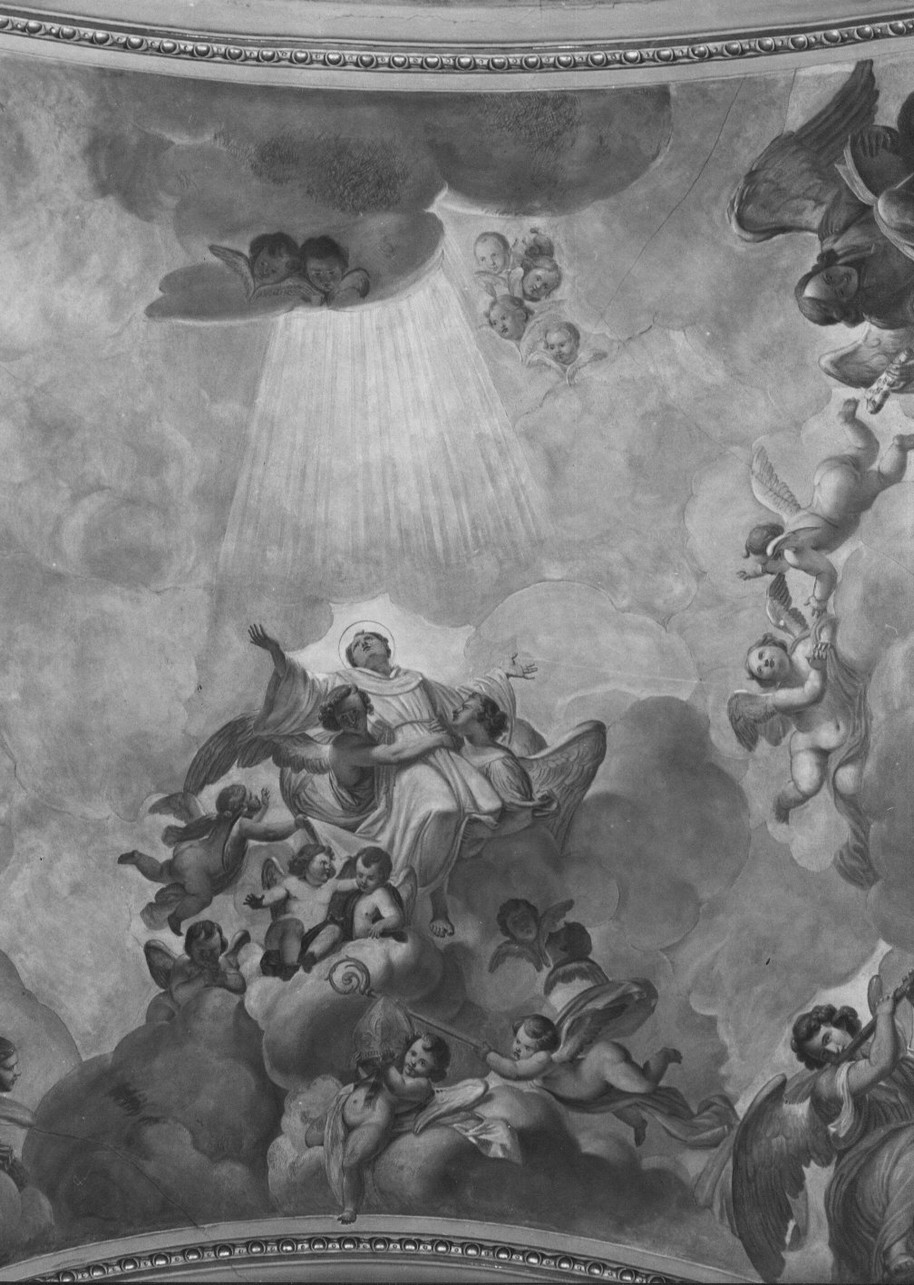 gloria di San Bernardo da Chiaravalle (dipinto, opera isolata) di Passano Giuseppe (prima metà sec. XIX)