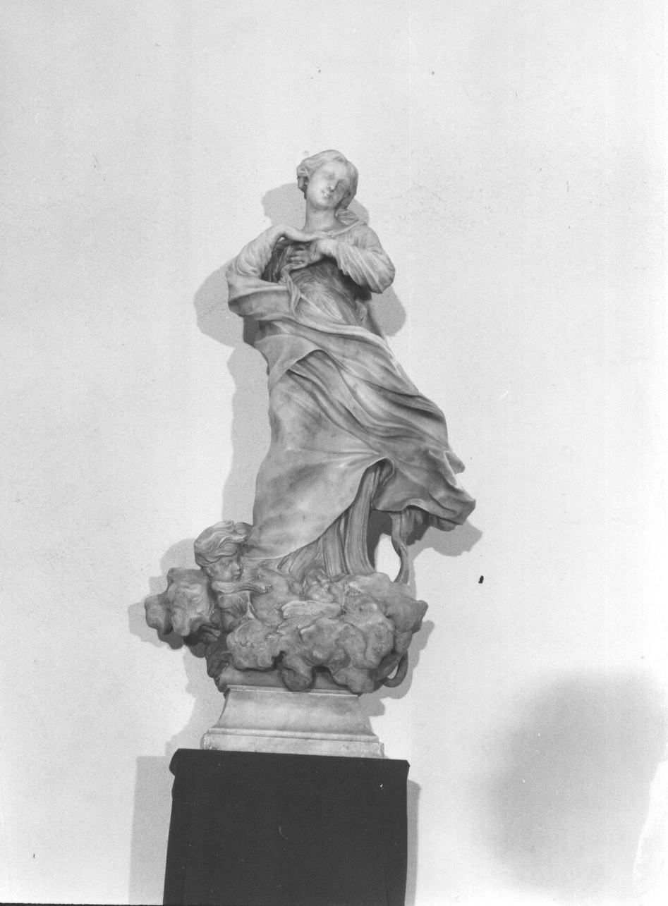 Immacolata Concezione (scultura, opera isolata) di Parodi Filippo (sec. XVII)