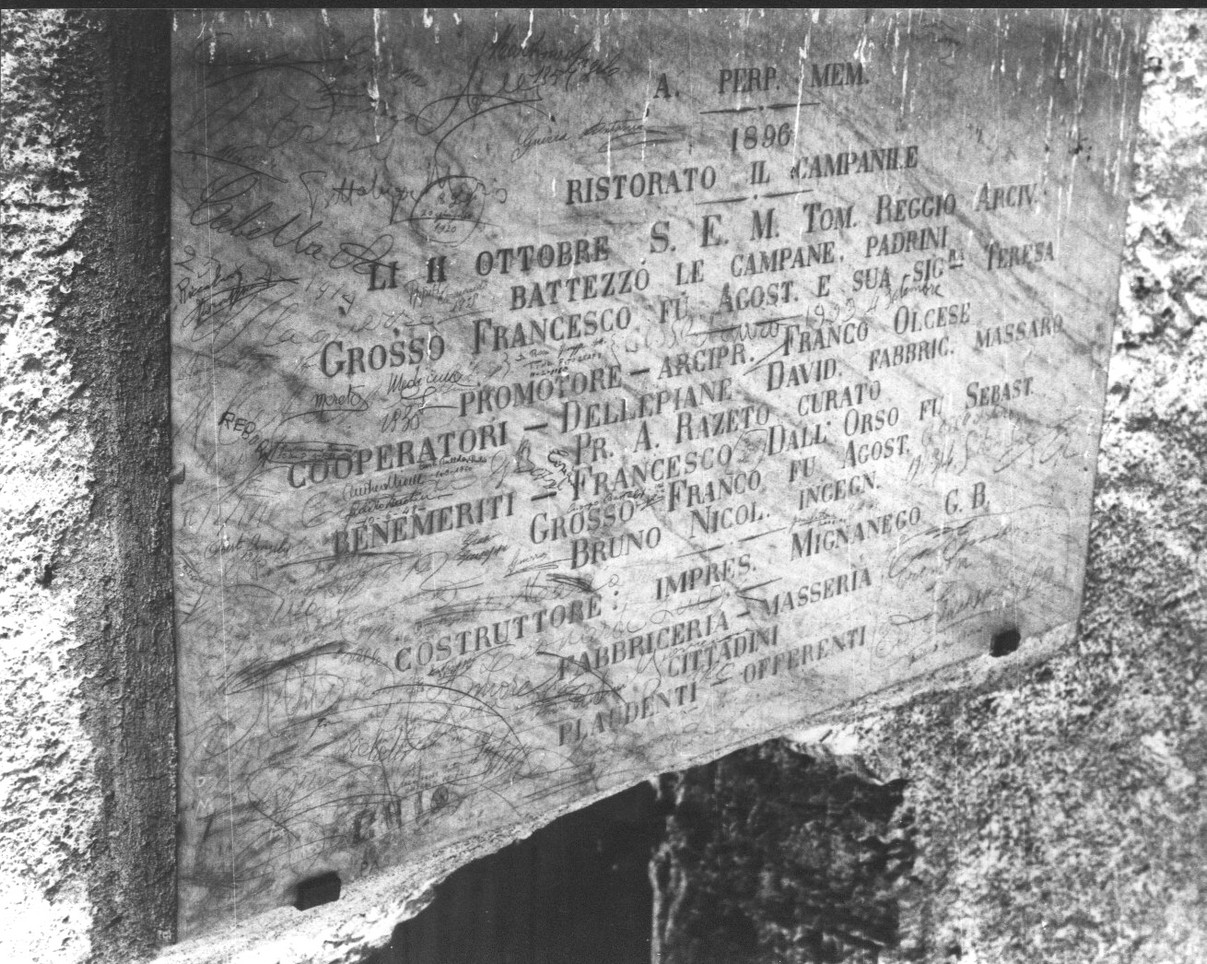 lapide, opera isolata - bottega ligure (sec. XIX)