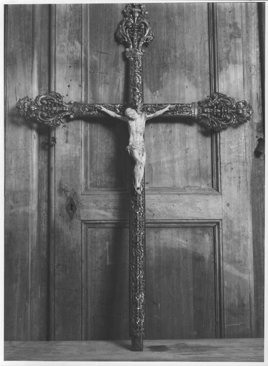 Cristo crocifisso (crocifisso, opera isolata) - bottega ligure (fine/inizio secc. XVIII/ XIX)