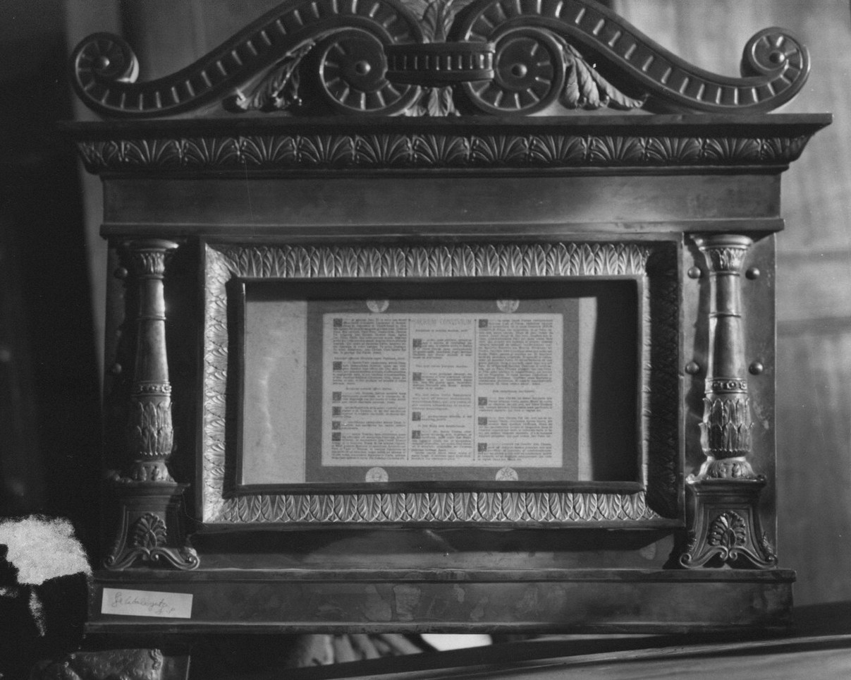 cartagloria, opera isolata - bottega ligure (sec. XIX)