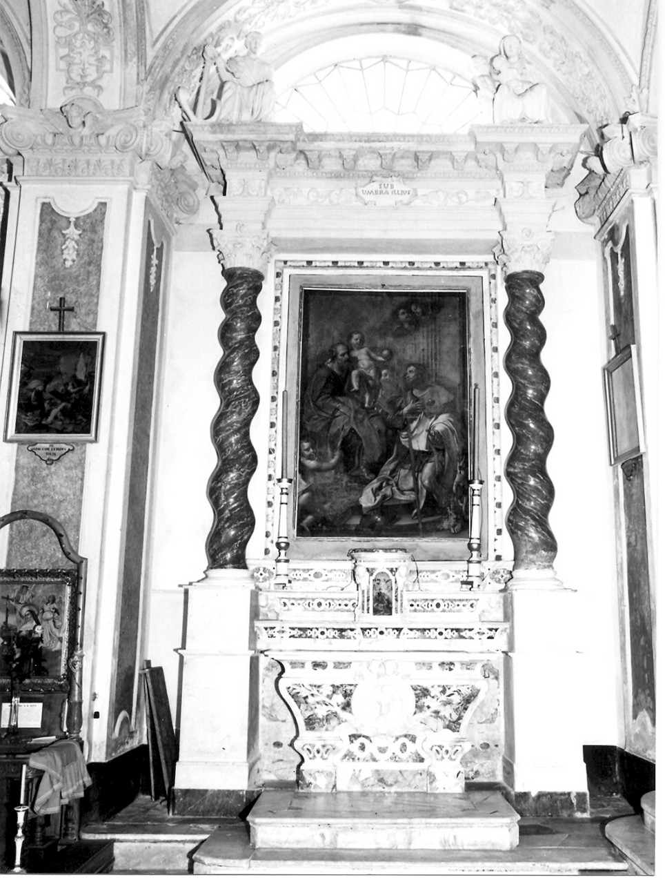 altare, insieme - bottega ligure (sec. XVIII)