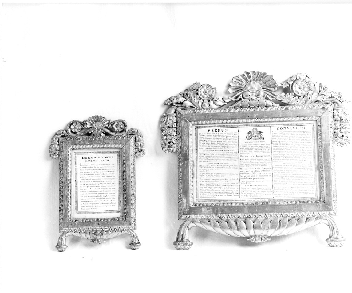 cartagloria, coppia - bottega ligure (sec. XIX)