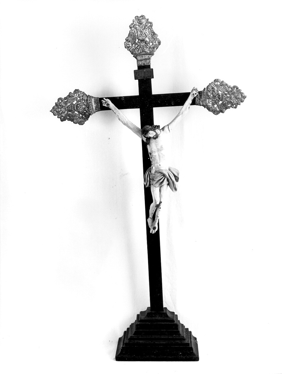 Cristo crocifisso (crocifisso, opera isolata) - bottega italiana (sec. XIX)