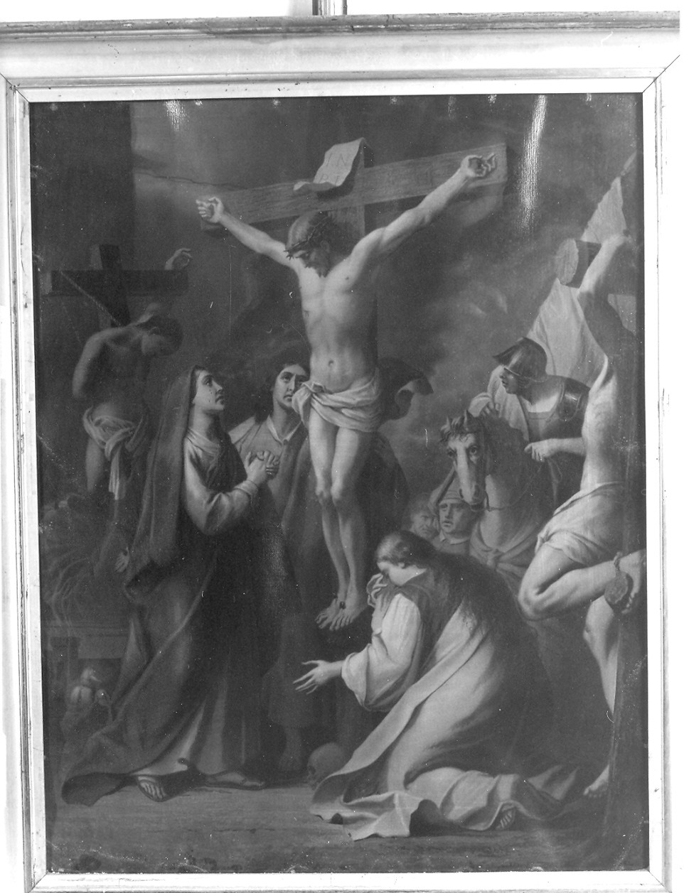 Cristo crocifisso (Via Crucis, elemento d'insieme) - ambito italiano (inizio sec. XX)
