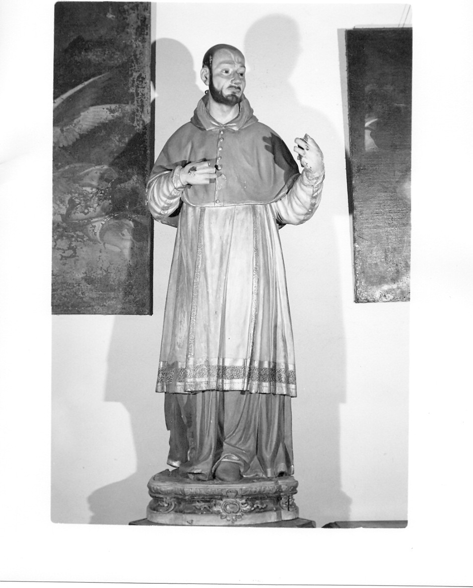 San Carlo Borromeo (statua, opera isolata) - bottega italiana (sec. XVIII)