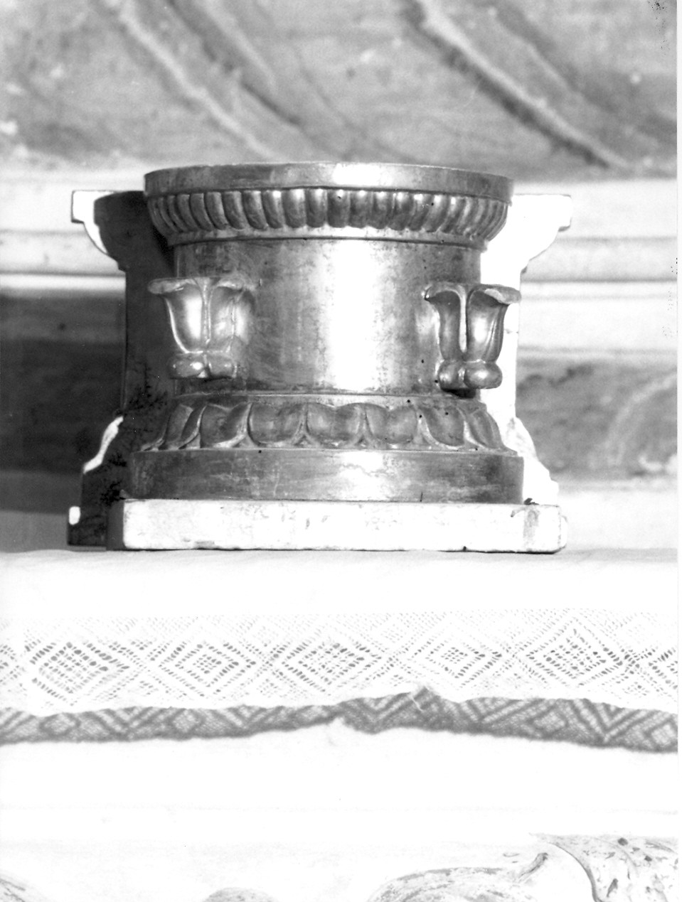 alzata, opera isolata - bottega ligure (metà sec. XIX)