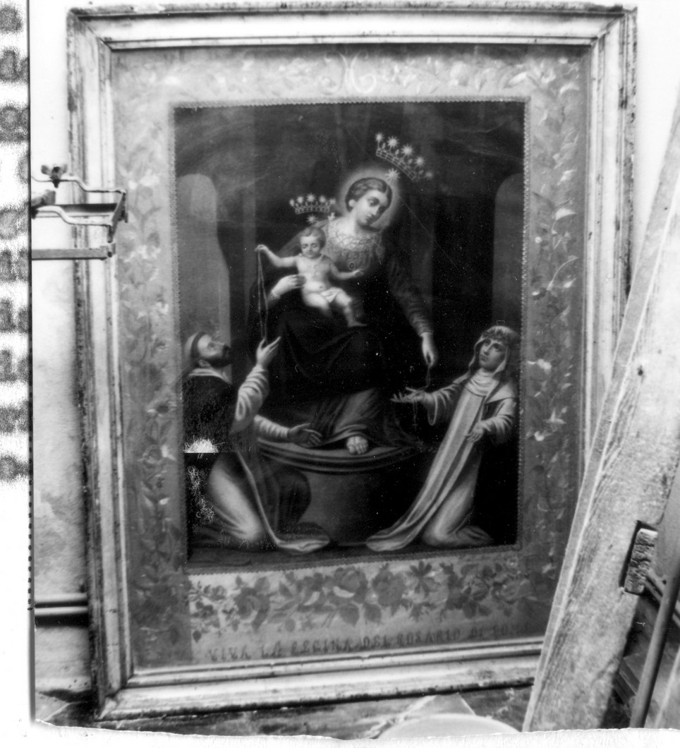 cornice di dipinto, elemento d'insieme di Bottino Maddalena (attribuito) (sec. XIX)