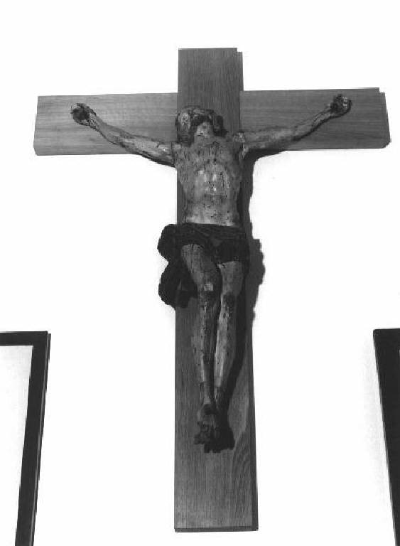 CRISTO CROCIFISSO (crocifisso, opera isolata) - bottega genovese (secc. XVIII/ XIX)