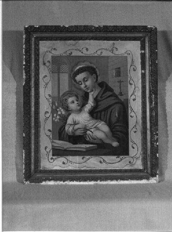 motivi decorativi (cornice, elemento d'insieme) - PRODUZIONE LIGURE (seconda metà sec. XIX)