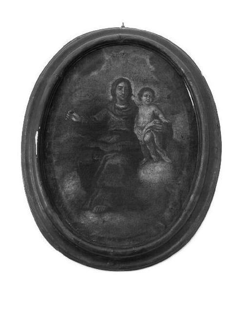 Madonna del Rosario (dipinto, elemento d'insieme) - ambito ligure (secc. XVII/ XVIII)