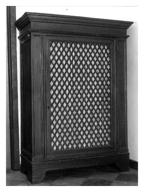 armadio, opera isolata - bottega ligure (terzo quarto sec. XIX)