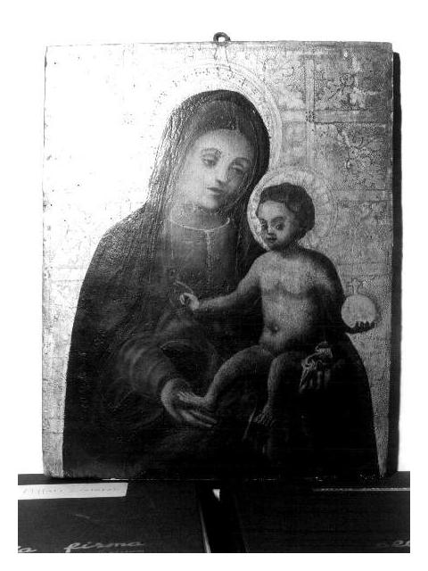 Madonna con Bambino (dipinto, opera isolata) - ambito ligure (primo quarto sec. XVI)
