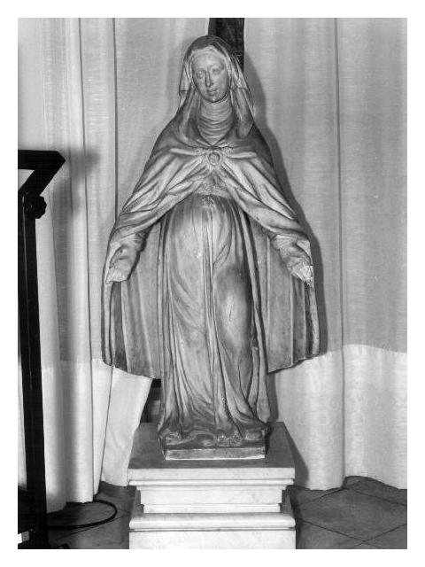 MADONNA (statua, opera isolata) - bottega ligure (secc. XVI/ XVII)