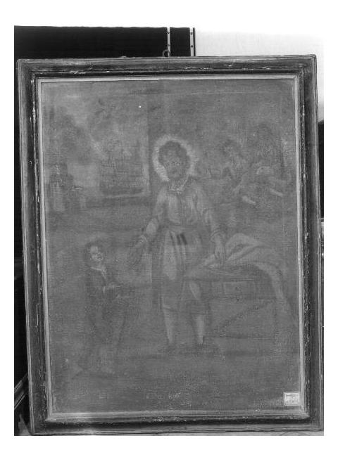 dipinto, elemento d'insieme - ambito ligure (metà sec. XIX)