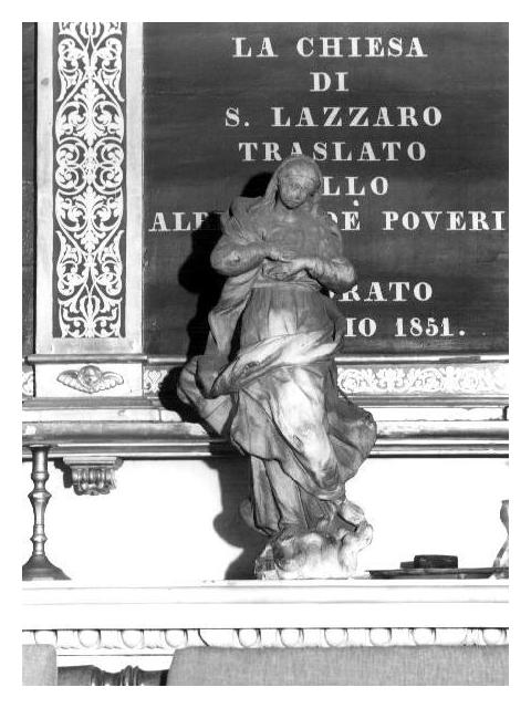 MADONNA IMMACOLATA (statua, opera isolata) - PRODUZIONE LIGURE (secc. XVII/ XVIII)