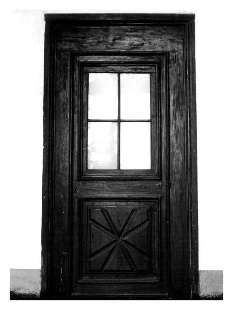 motivo decorativo (porta, opera isolata) - bottega ligure (prima metà sec. XIX)