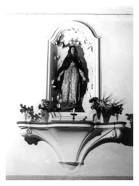 MADONNA (statua, opera isolata) - PRODUZIONE LIGURE (fine/inizio secc. XVIII/ XIX)