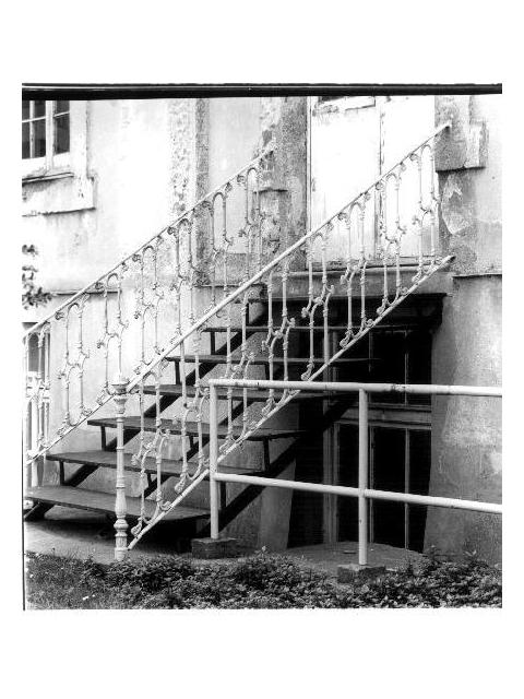 ringhiera, opera isolata - PRODUZIONE LIGURE (metà sec. XIX)