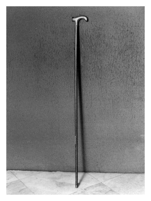 bastone, opera isolata - bottega ligure (terzo quarto sec. XIX)