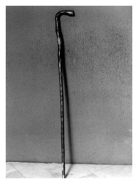 bastone, opera isolata - PRODUZIONE LIGURE (fine/inizio secc. XIX/ XX)