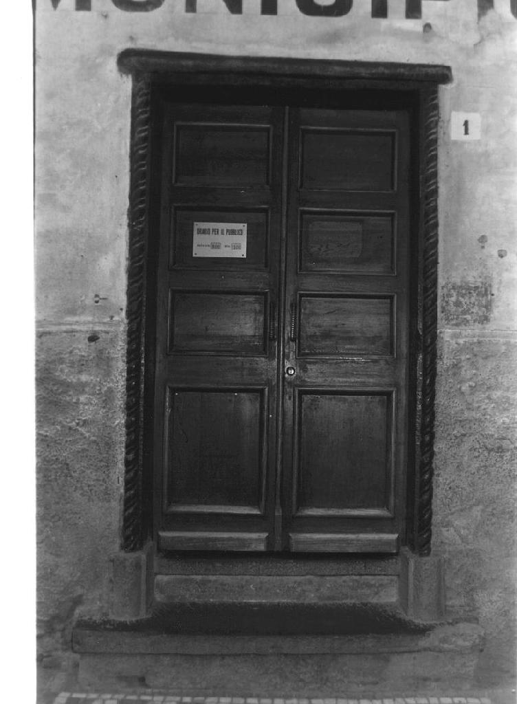 portale, opera isolata - bottega genovese (metà sec. XVI)