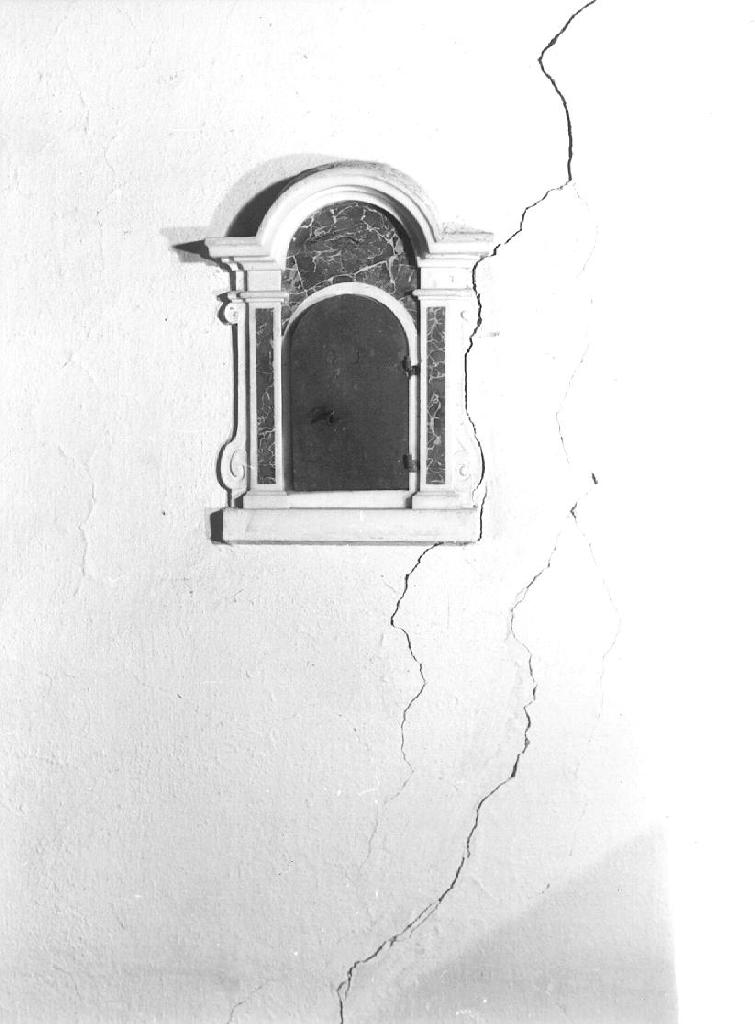 tabernacolo-reliquiario, opera isolata - bottega ligure (secc. XVIII/ XIX)