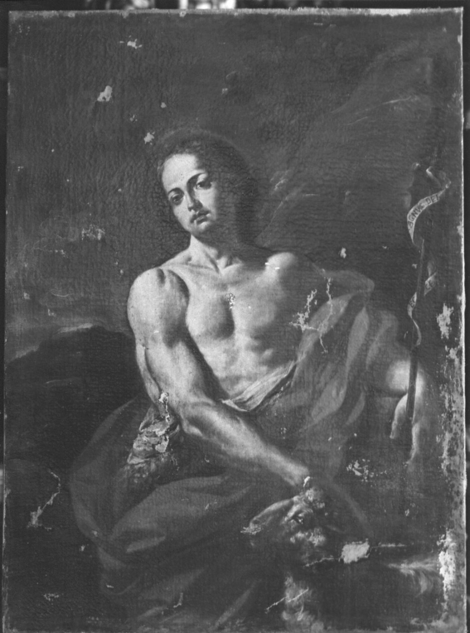 SAN GIOVANNI BATTISTA (dipinto, opera isolata) - ambito ligure (?) (seconda metà sec. XVII)