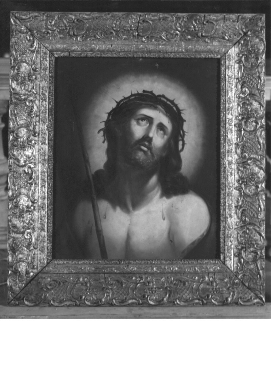 ECCE HOMO (dipinto, opera isolata) - ambito italiano (seconda metà sec. XIX)