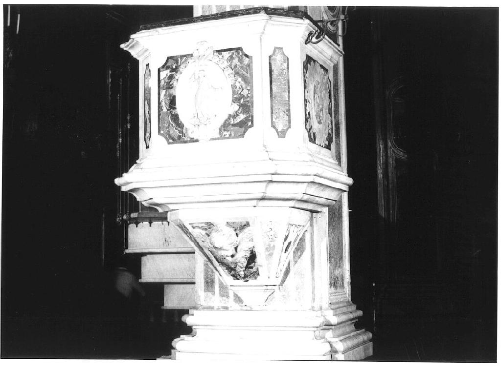 San Francesco (pulpito, opera isolata) - bottega ligure (primo quarto sec. XVIII)
