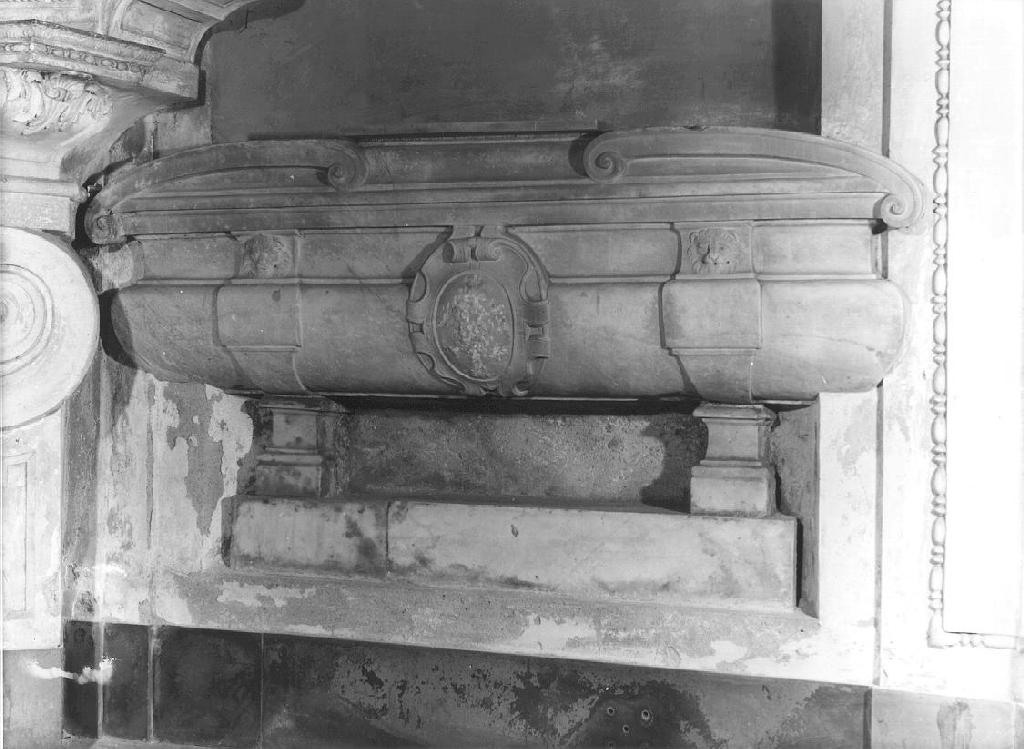 sarcofago - a cassa, opera isolata - bottega ligure (sec. XVI)
