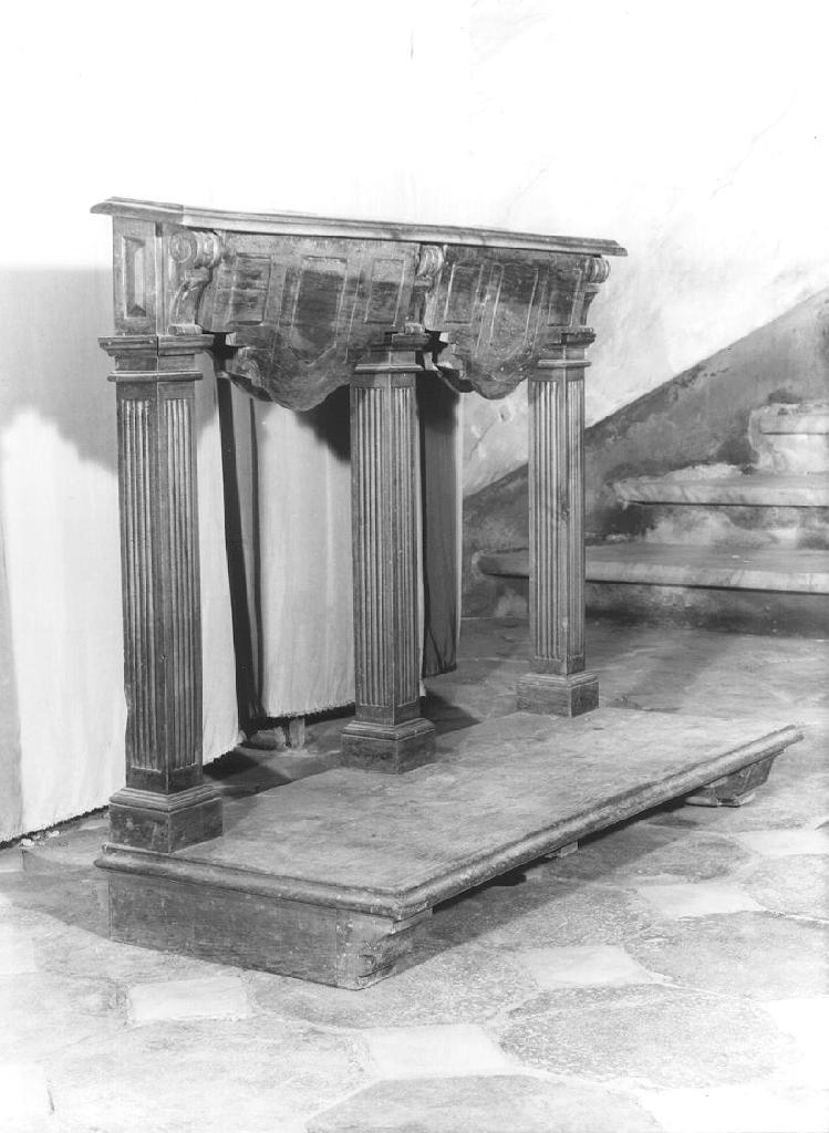 inginocchiatoio, serie - bottega ligure (inizio sec. XX)