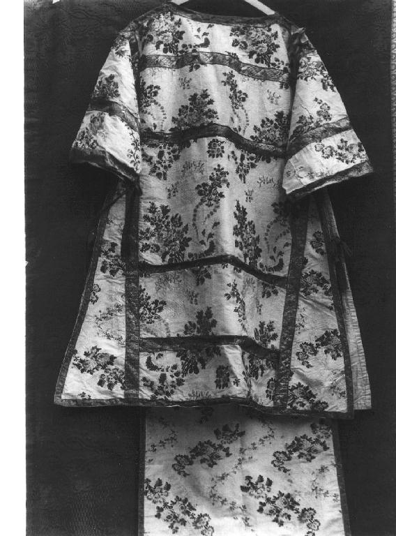 paramento liturgico, insieme - manifattura ligure (seconda metà sec. XVIII)