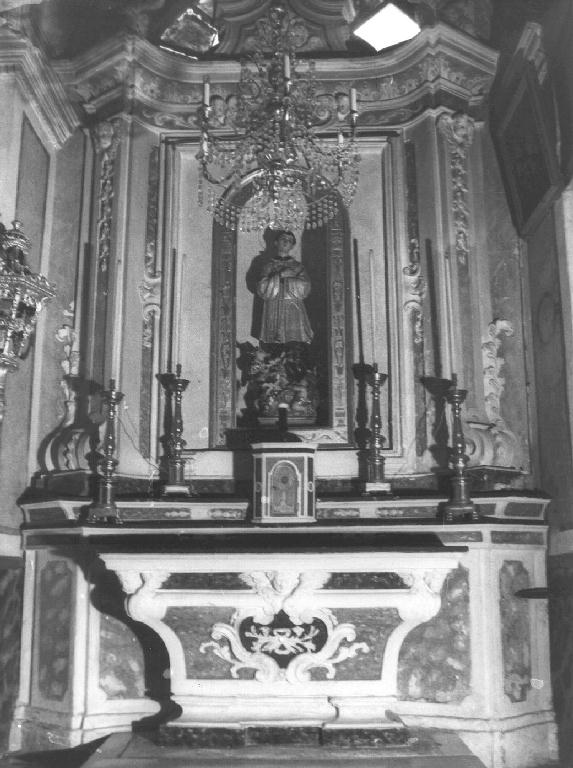 altare, opera isolata - PRODUZIONE LIGURE (sec. XVII)