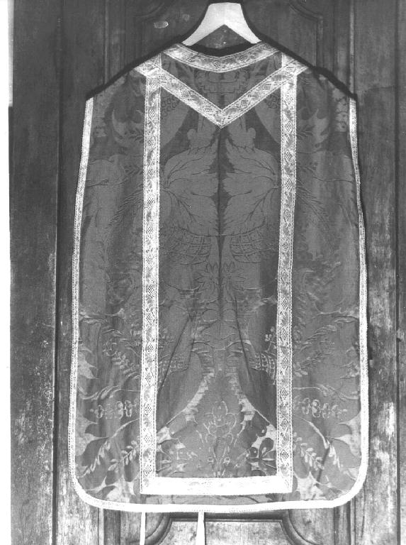 pianeta, opera isolata - manifattura ligure (sec. XVII)