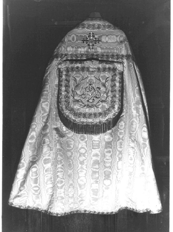 paramento liturgico, insieme - manifattura italiana (prima metà sec. XIX)