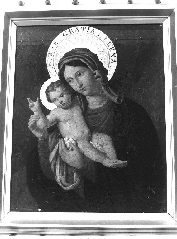 Madonna con Bambino (dipinto, opera isolata) - ambito ligure (prima metà sec. XX)