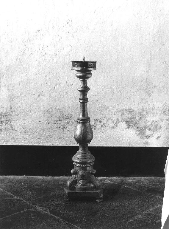 candeliere, coppia - bottega ligure (inizio sec. XIX)