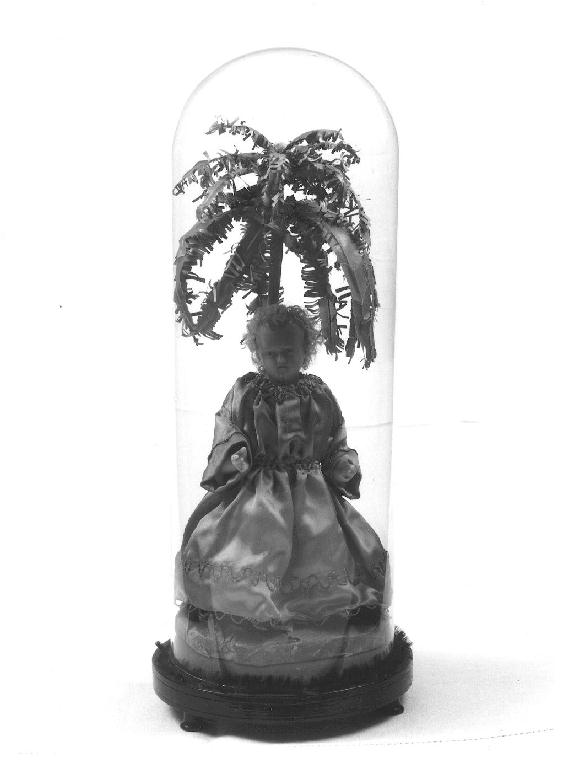 Gesù Bambino (statuetta devozionale, opera isolata) - produzione siciliana (seconda metà sec. XIX)